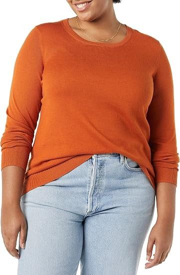 Orange Long Sleeve Sweater